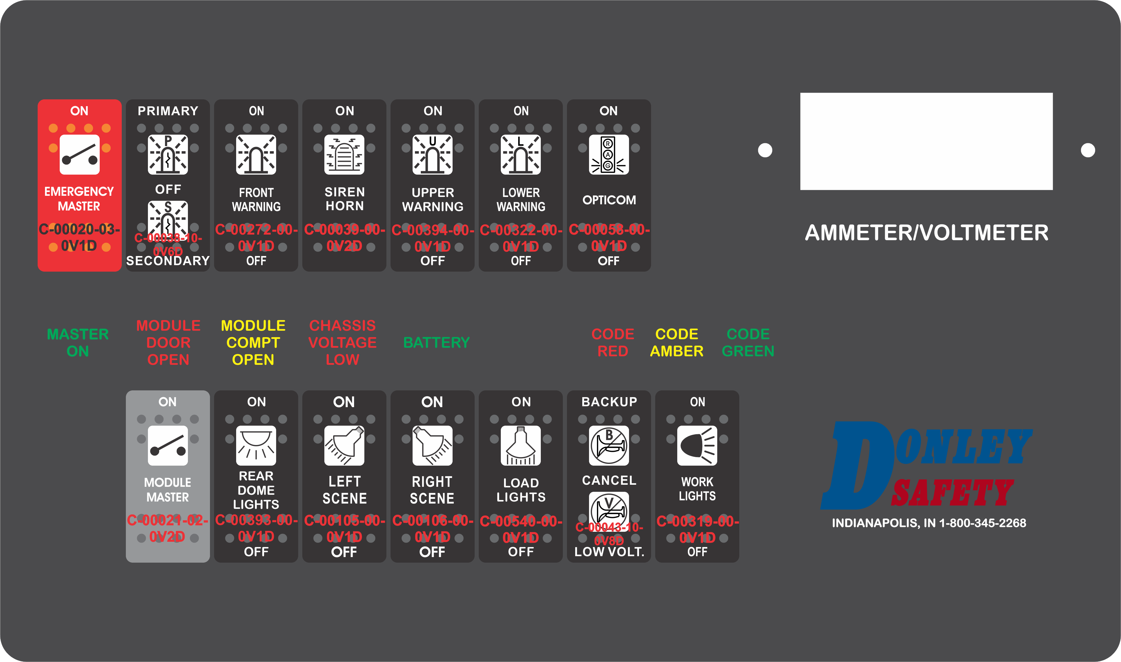 Ambulance Dash Switch